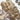 Origins Genuine Animal Fur Khaki Wool Sheepskin Shaggy Rug - Quad 105x160 cm (3'5"x5'3")