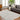 Birmingham Modern Checkboard Soft Plush Pile Shaggy Grey & Ivory Rug