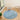 Cloudy Shaggy Solid Color Blue Rug - Design CDG2305