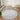 Cloudy Geometric Shaggy Grey & Off-White Rug