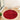 Cloudy Shaggy Solid Color Red Rug