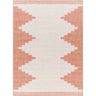 Eagean Global Outdoor Pink, Rust & Ivory Rug - Medium Plus 130x180 cm (4'3'' x 5'11'')
