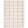Tivoli Washable Shaggy Green, Cream & Olive Rug - Design EDRV2301 - Large Plus 160x213 cm (5'3'' x 7')