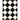 Tivoli Washable Shaggy Diamond Black & Cream Rug - Large Plus 160x213 cm (5'3'' x 7')