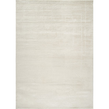 Freud Modern High Pile Skandi Ivory Rug - Design FEU2309 - Large Plus 160x213 cm (5'3'' x 7')