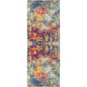 Floransa Abstract Marble Runner Modern Yellow, Fuchsia & Mustard Rug - Runner 80x220 cm (2'7'' x 7'3'')