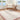 Fossay Washable Shaggy Ivory & Rose Rug - Design FSG2352