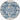 Harput Vintage Traditional Boho Oriental Blue, Navy & Medium Gray Rug - Round 160x160 cm (5'3'' x 5'3'')