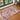Harput Vintage Traditional Boho Oriental Orange, White & Mustard Rug
