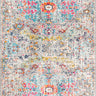 Harput Vintage Traditional Boho Oriental Blue, Light Beige & Mustard Rug - Design HAP1063 - Small 80x150 cm (2'7'' x 4'11'')