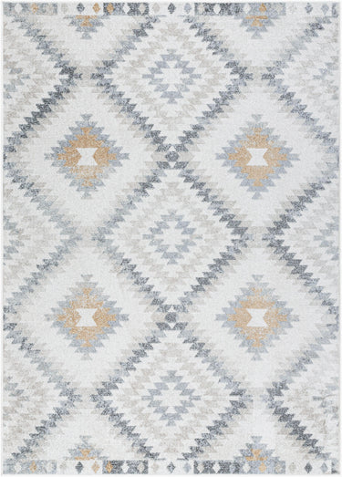 Harput Skandi Rustic Grey, Ivory & Light Beige Rug - X-Small 60x90 cm (1'11'' x 2'11'')
