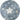 Lillian Kids Washable Multicolour, Blue & Light Grey Rug - Round 160x160 cm (5'3'' x 5'3'')