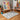 Lillian Kids Washable Beige, Black & Wheat Rug