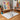 Lillian Kids Washable Multicolour, Beige & Burnt Orange Rug - Design LLL2348