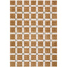 La Luna Modern Graphic Brown, Off-White & Light Grey Rug - Design LUU2307 - Large Plus 160x213 cm (5'3'' x 7')