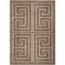 La Luna Global Graphic Brown, Taupe & Light Grey Rug - Large Plus 160x213 cm (5'3'' x 7')