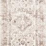 Monte Carlo Vintage Traditional Boho Oriental Brown & Ivory Rug - Runner 80x220 cm (2'7'' x 7'3'')