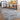 Monte Carlo Modern Graphic Skandi Black, White & Medium Gray Rug - Design MNC2365