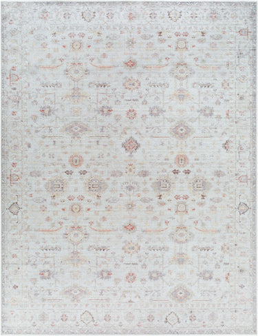 Spokane Our Pnw Home Vintage Traditional Oriental Ivory, DustyPink & Mustard Rug - Small Plus 117x170 cm (3'10'' x 5'7'')