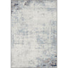 Roma Abstract Marble Modern Blue, Navy & Gray Rug - X-Small 60x90 cm (1'11'' x 2'11'')