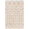 Urban Shaggy Geo Geometric Cream & Light Beige Rug - X-Small 60x90 cm (1'11'' x 2'11'')