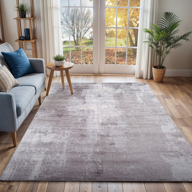 Wanderlust Abstract Marble Modern Grey, Taupe & Charcoal Rug