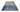 Consept Looms Lux LUX06 Machine Blue Copper Washable Non-Slip Abstract Geometric Rug