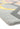 Asiatic London Matrix Hexagon MAX67 Tufted Silver Wool Viscose Geometric Textured Rug 160x230 cm