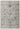 Jasper JA01 Living Classic Heritage Antique Blue Cotton Traditional Vintage Floral Rug - Small 80x160 cm (2'6"x5'3")