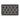 My Stain Resistant Arbor Charcoal Grey Washable Non-Slip Polypropylene Geometric Hallway Runner Rug - 50x80 cm (1'8"x2'7")