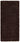 Chicago Shaggy Modern Plain Rug Hallway Runner Circle in Chocolate Brown