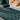 Asiatic London Nexus Octagon Petrol Teal Hand-Carved Wool Viscose Geometric Rug - Medium 120x170 cm (4'x5'6")