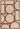 Asiatic London Metro Retro Tufted Rust Orange Wool Geometric Modern Rug