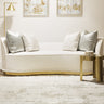 Classic Vintage Rug Traditional Silky Viscose Flatweave Shiny Shimmer Soft Fringed White Rug - Large 160x230 cm (5'3"x7'7")