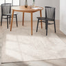 Calvin Irradiant Ripple IRR04 Silver Grey Abstract Textured Modern Rug - 119 x 180 cm (3'11"x5'11")
