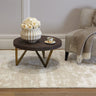 Katherine Carnaby Onslow Shaggy Rug Silky Hand Woven Plain Modern Plain Opal Cream White Rug - Medium 120x180 cm (4'x6')