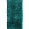 Whisper Shaggy Rug Silky Soft Luxury High Pile, Plush Rug in Dark Teal - Runner 65x135 cm (2'1"x4'5")