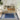 Horizon Bordered HOZ03 Navy Blue By Indoor Outdoor Polypropylene Geometric Textured Rug