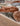 Origins 3D Scallop Silky Red Terracotta Jute Shaggy Geometric Rug