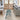 Nourison Maxell MAE08 Ivory Teal Cotton Abstract Modern Rug - Runner 66x229 cm (2'2"x7'6")