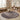 My Mat My Fleck Mocha Washable Non-Slip Polypropylene Shaggy Rug - Round 200x200 cm (6'7"x6'7")
