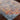 Ankara Abstract Marble Modern Orange, Dark Blue & Ice Blue Rug