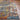 Ankara Abstract Marble Modern Orange, Dark Blue & Ice Blue Rug