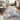 Ankara Abstract Marble Modern Blue, Charcoal & Medium Gray Rug