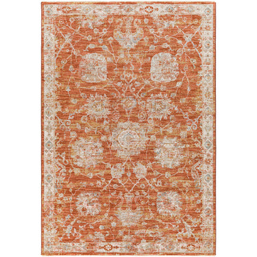 Avant Garde Vintage Traditional Orange, Rust & Olive Rug - Large Plus 152x225 cm (5' x 7'5'')
