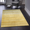 Origins Fine Stripes Hand Loom Woven Wool Rug Halway in Ochre - 80x150cm (2'6"x5'0")