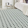 Asiatic London Ariana AR05 Dotty Boho Fringed Soft Design Cream Grey Polypropylene Shaggy Moroccan Textured Rug - Small 80x150 cm (2'6"x5')