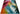 Consept Looms Art104 Multi Pictorial Pop Multicoloured Polypropylene Abstract Floral Rug