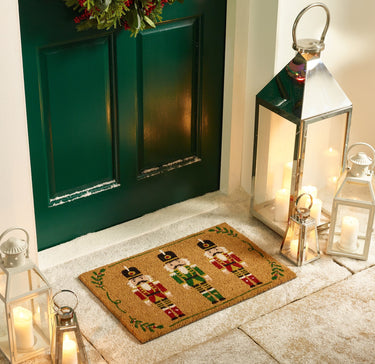 My Printed Coir Christmas Nutcracker Non-Slip Doormat 45x75 cm
