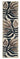My Mat Studio Collection Botanic Hallway Entryway Runner Rug in Grey Blue 65 x 230 cm